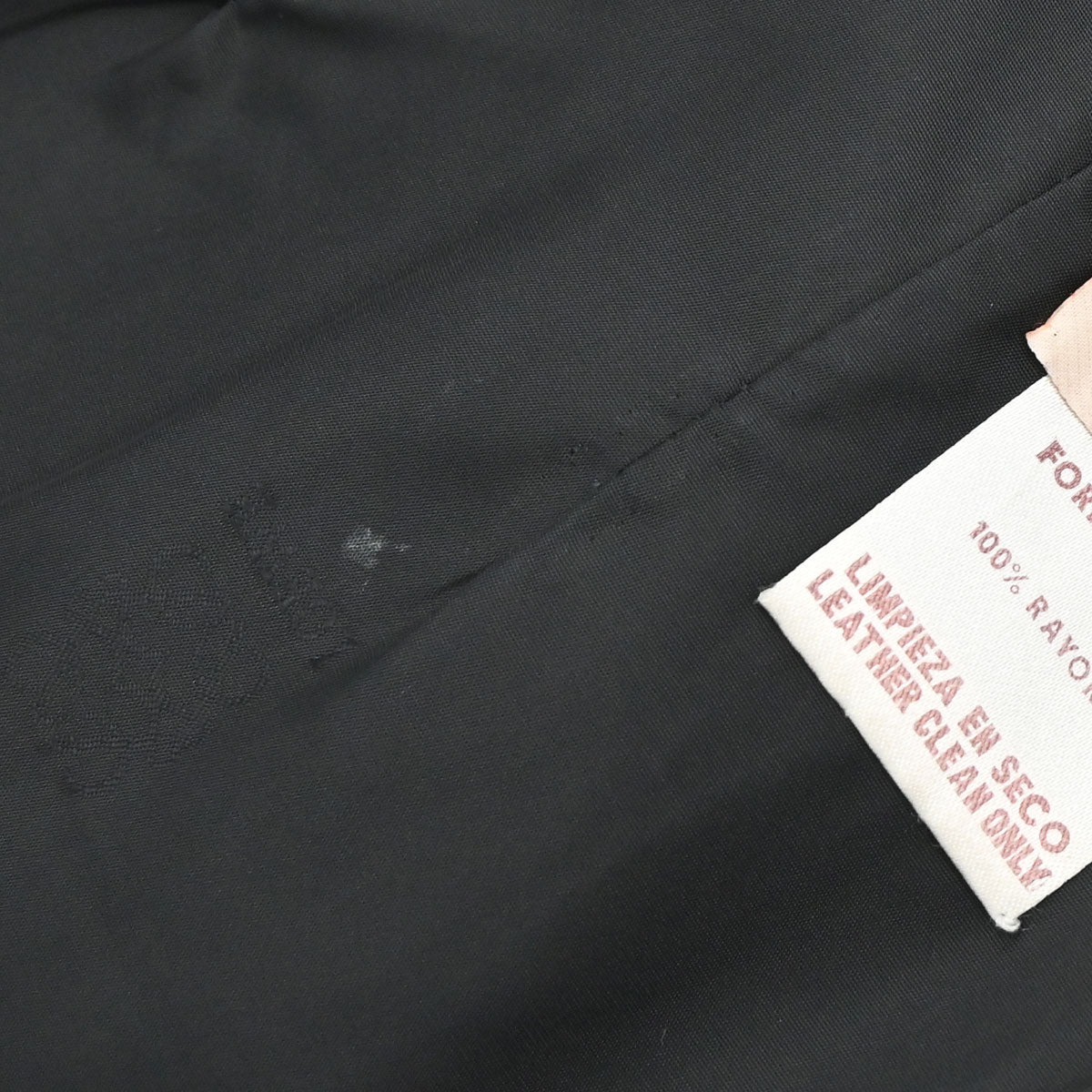 Loewe Leather Skirt Black