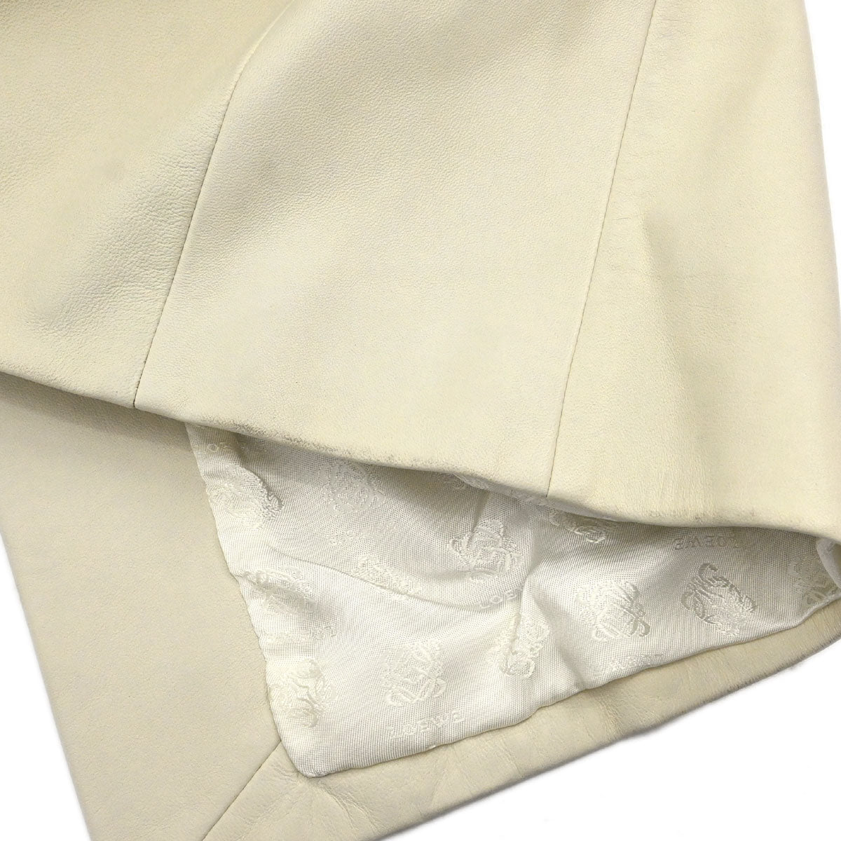 Loewe Lambskin Coat Ivory #38