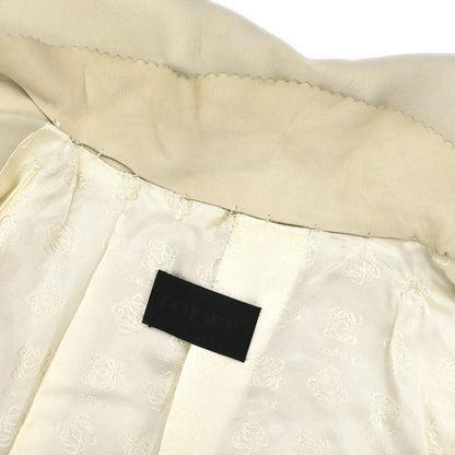 Loewe Lambskin Coat Ivory #38