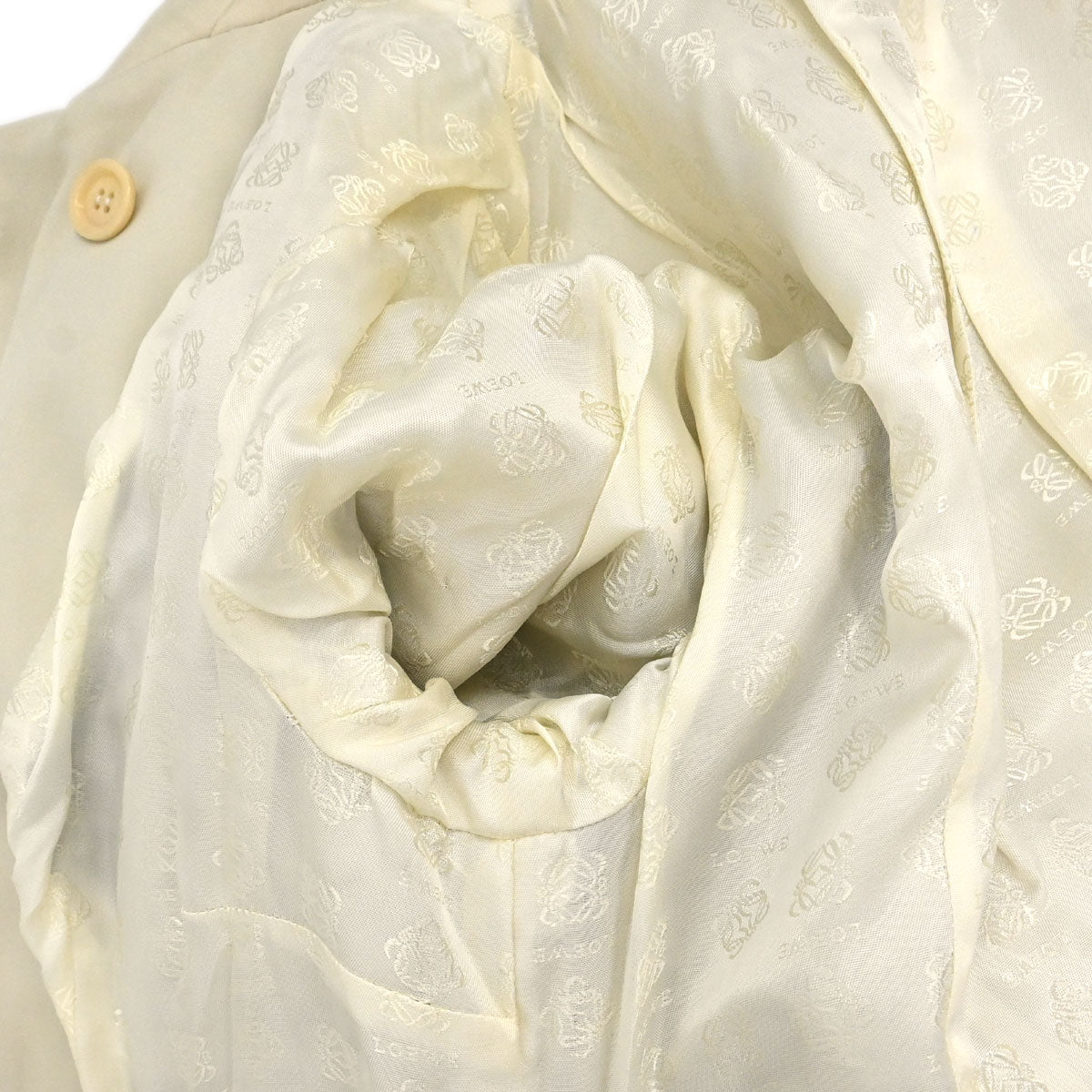 Loewe Lambskin Coat Ivory #38