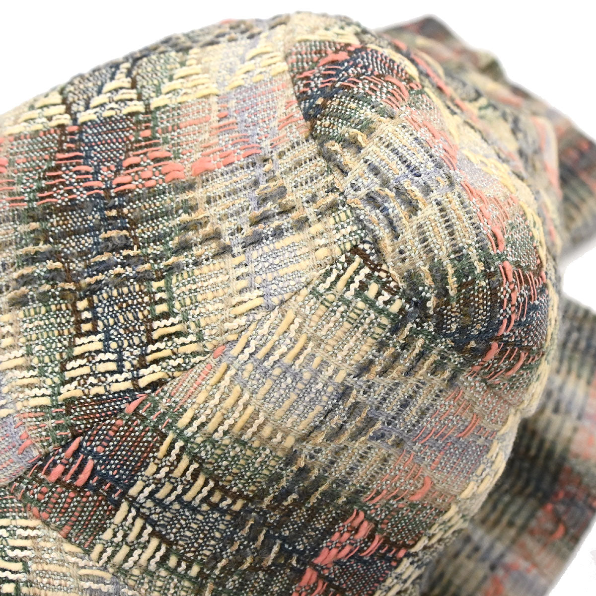 Chanel 1998 Double Breasted Check Jacket Beige #38