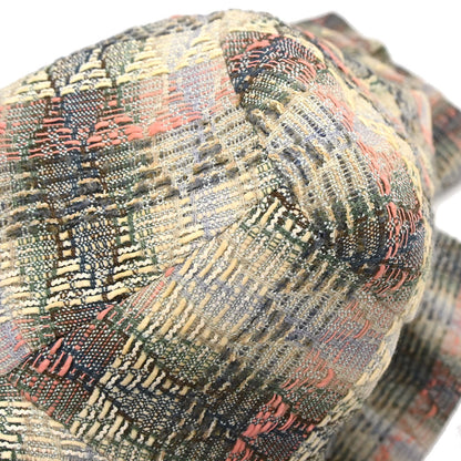 Chanel 1998 Double Breasted Check Jacket Beige #38