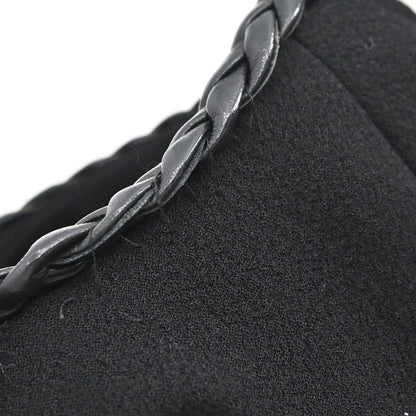 Chanel Collarless Jacket Black #38