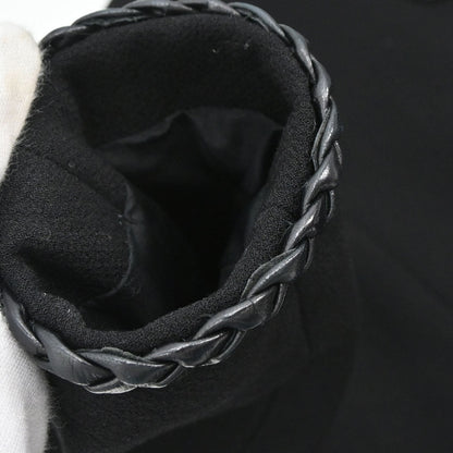Chanel Collarless Jacket Black #38