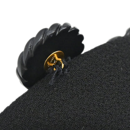 Chanel Collarless Jacket Black #38
