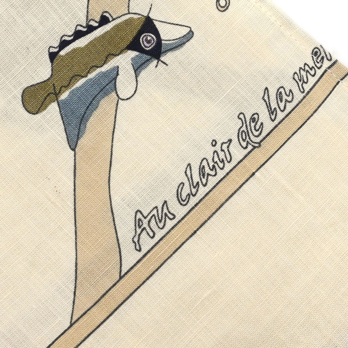 Hermes Au Clair de la Mer Shirt Blouse Beige #38