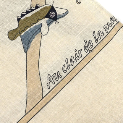 Hermes Au Clair de la Mer Shirt Blouse Beige #38