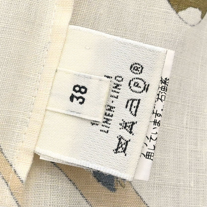 Hermes Au Clair de la Mer Shirt Blouse Beige #38