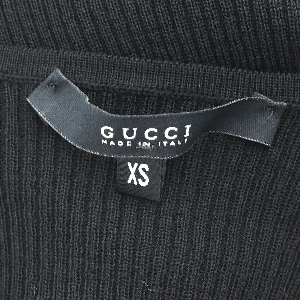 Gucci Set Cardigan Top Black #XS