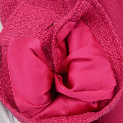 Chanel 1995 Single Breasted Jacket Pink #42