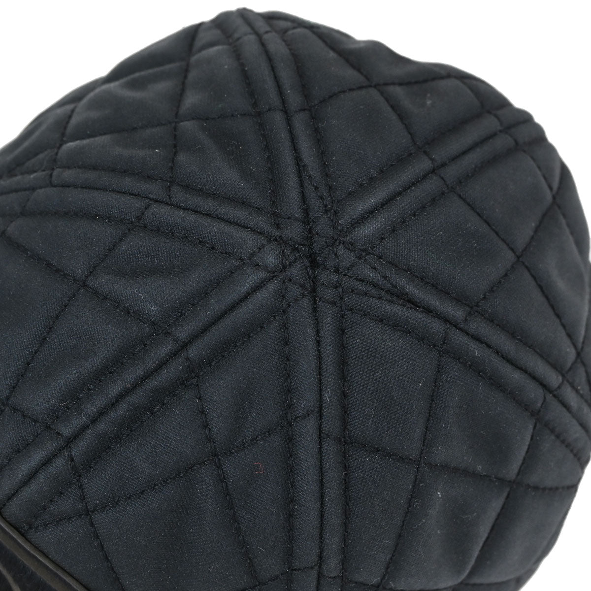 Chanel Sport Line Black #M Cap Hat Small Good