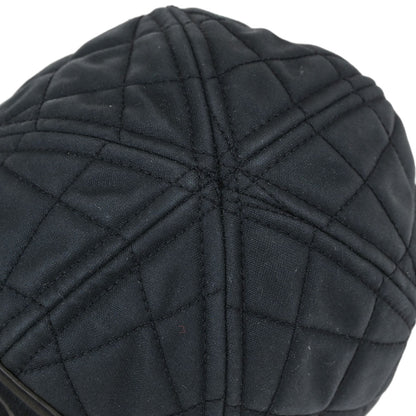 Chanel Sport Line Black #M Cap Hat Small Good