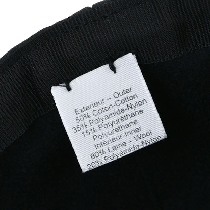 Chanel Sport Line Black #M Cap Hat Small Good