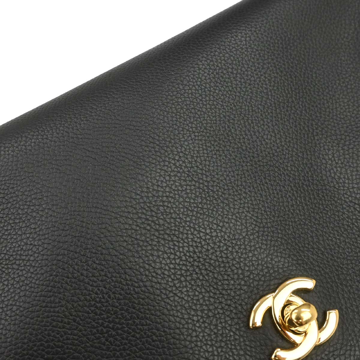 Chanel 2012-2013 Black Calfskin Executive Cerf Tote Bag