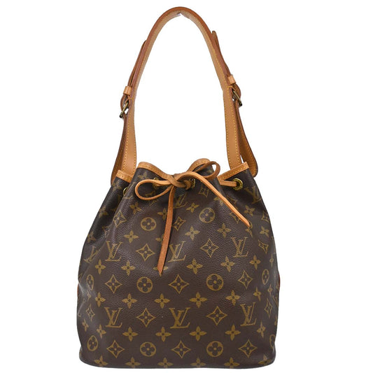 Louis Vuitton Monogram Petite Noe Drawstring Shoulder Bag M42226