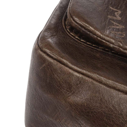 Chanel 2003-2004 Brown Calfskin Graffiti Handbag