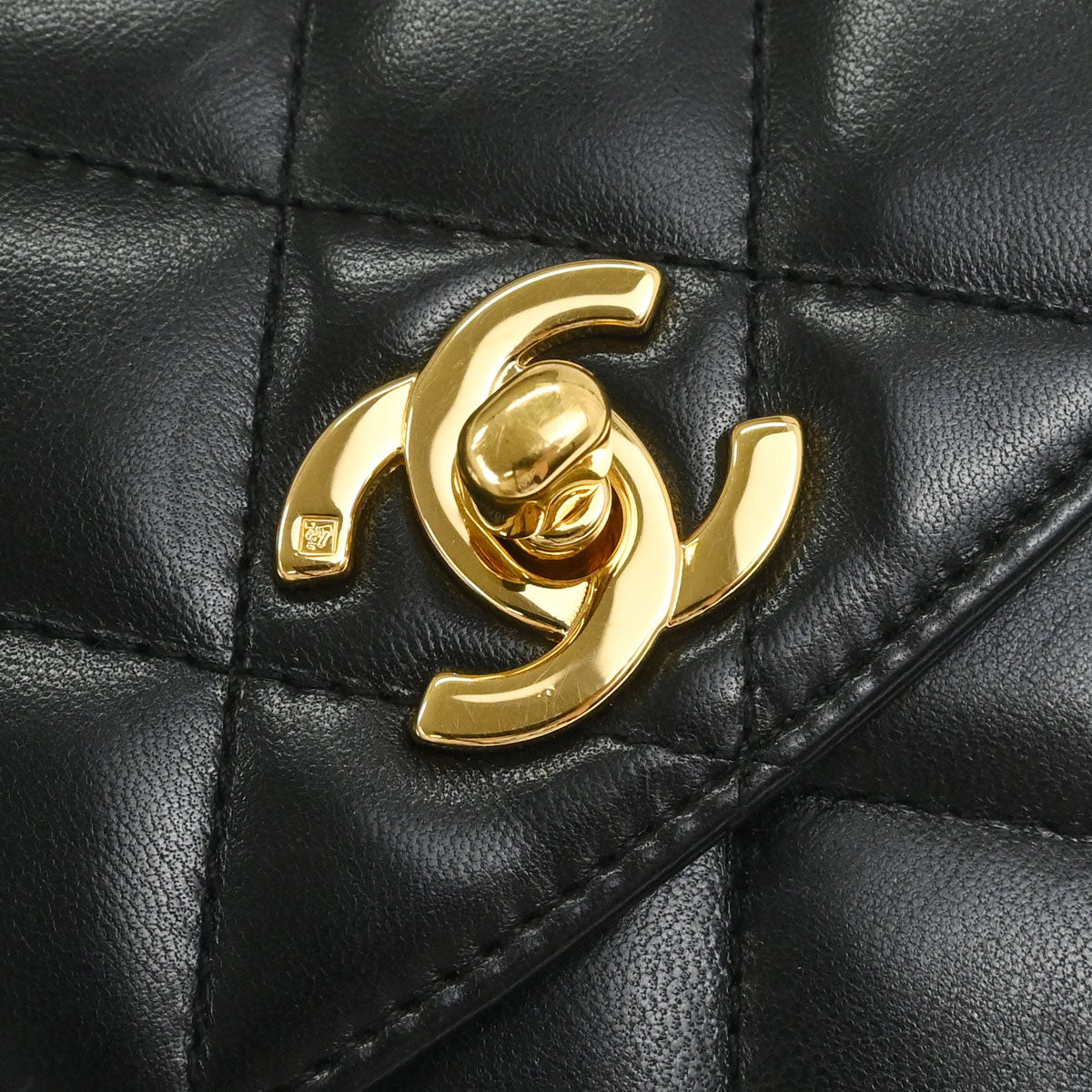 Chanel Black Lambskin Handbag
