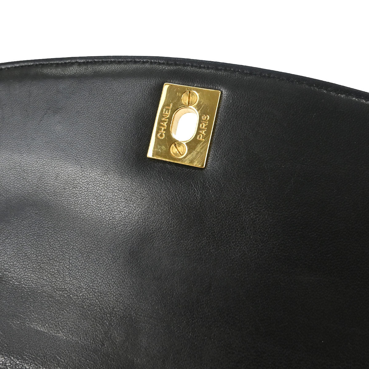 Chanel Black Lambskin Handbag
