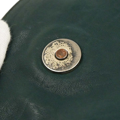 Christian Dior Green Gaucho Shoulder Bag
