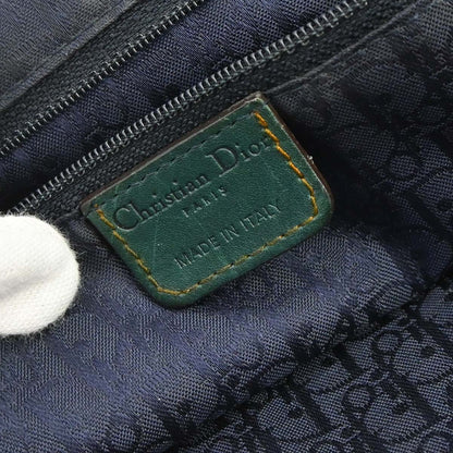 Christian Dior Green Gaucho Shoulder Bag