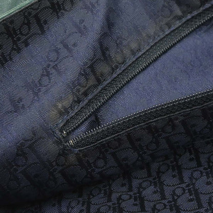 Christian Dior Green Gaucho Shoulder Bag