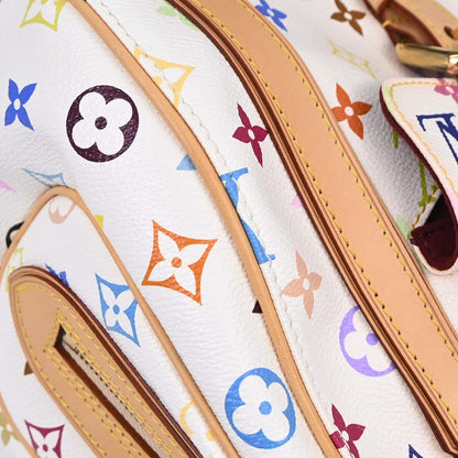 Louis Vuitton White Monogram Multicolor Priscilla Handbag M40096