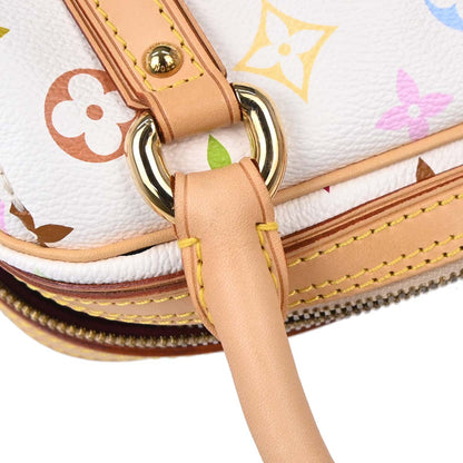 Louis Vuitton White Monogram Multicolor Priscilla Handbag M40096