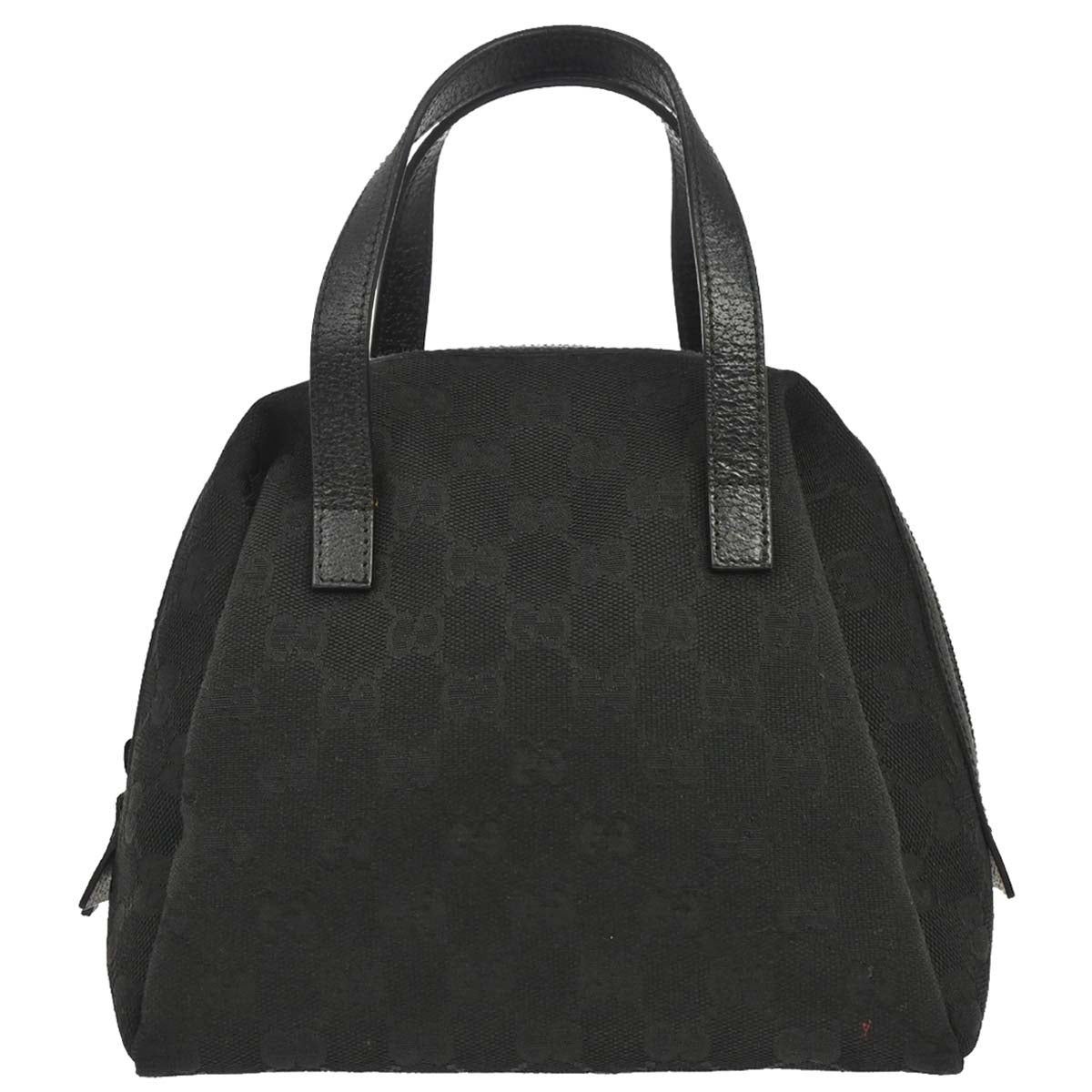 Gucci Black GG Canvas Handbag