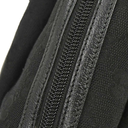 Gucci Black GG Canvas Handbag
