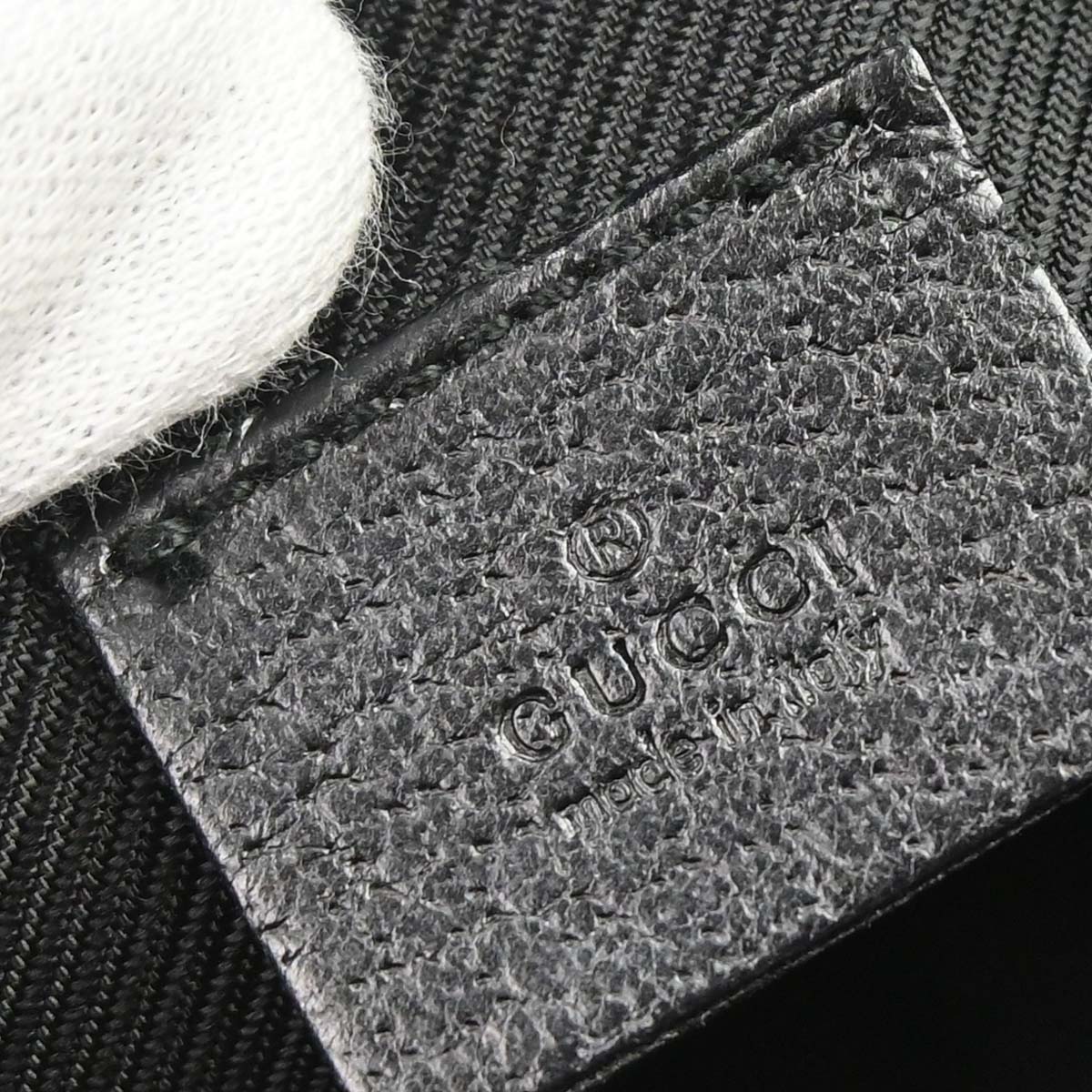 Gucci Black GG Canvas Handbag