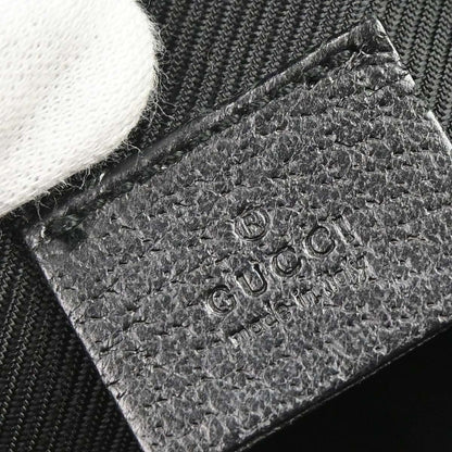 Gucci Black GG Canvas Handbag