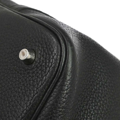 Hermes Black Togo Picotin Lock 22 MM Handbag
