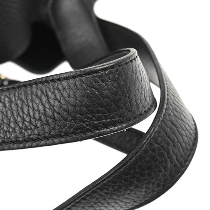 Hermes Black Togo Picotin Lock 22 MM Handbag