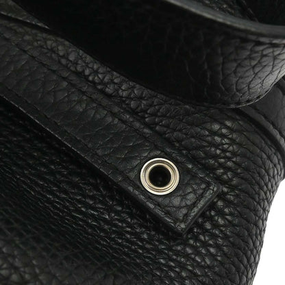 Hermes Black Togo Picotin Lock 22 MM Handbag