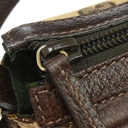 Gucci Brown GG Abbey D Ring Handbag