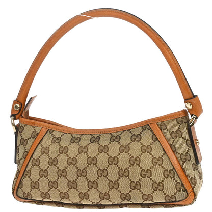 Gucci Beige Canvas GG Abbey D-Ring Handbag