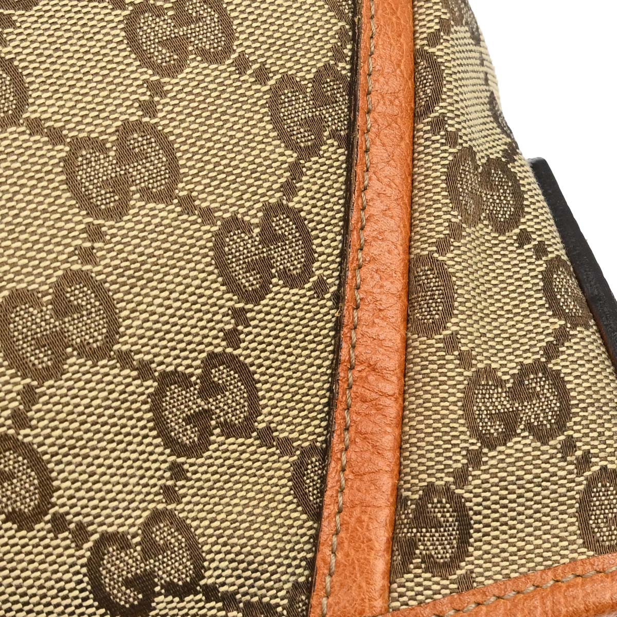 Gucci Beige Canvas GG Abbey D-Ring Handbag
