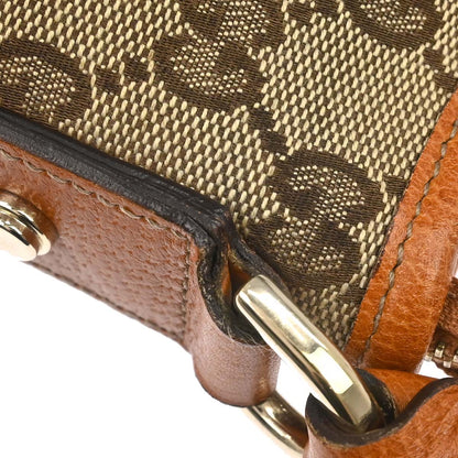 Gucci Beige Canvas GG Abbey D-Ring Handbag