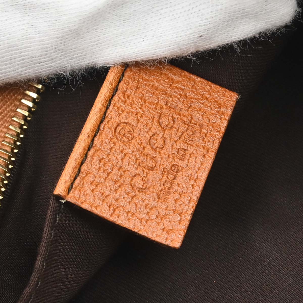 Gucci Beige Canvas GG Abbey D-Ring Handbag