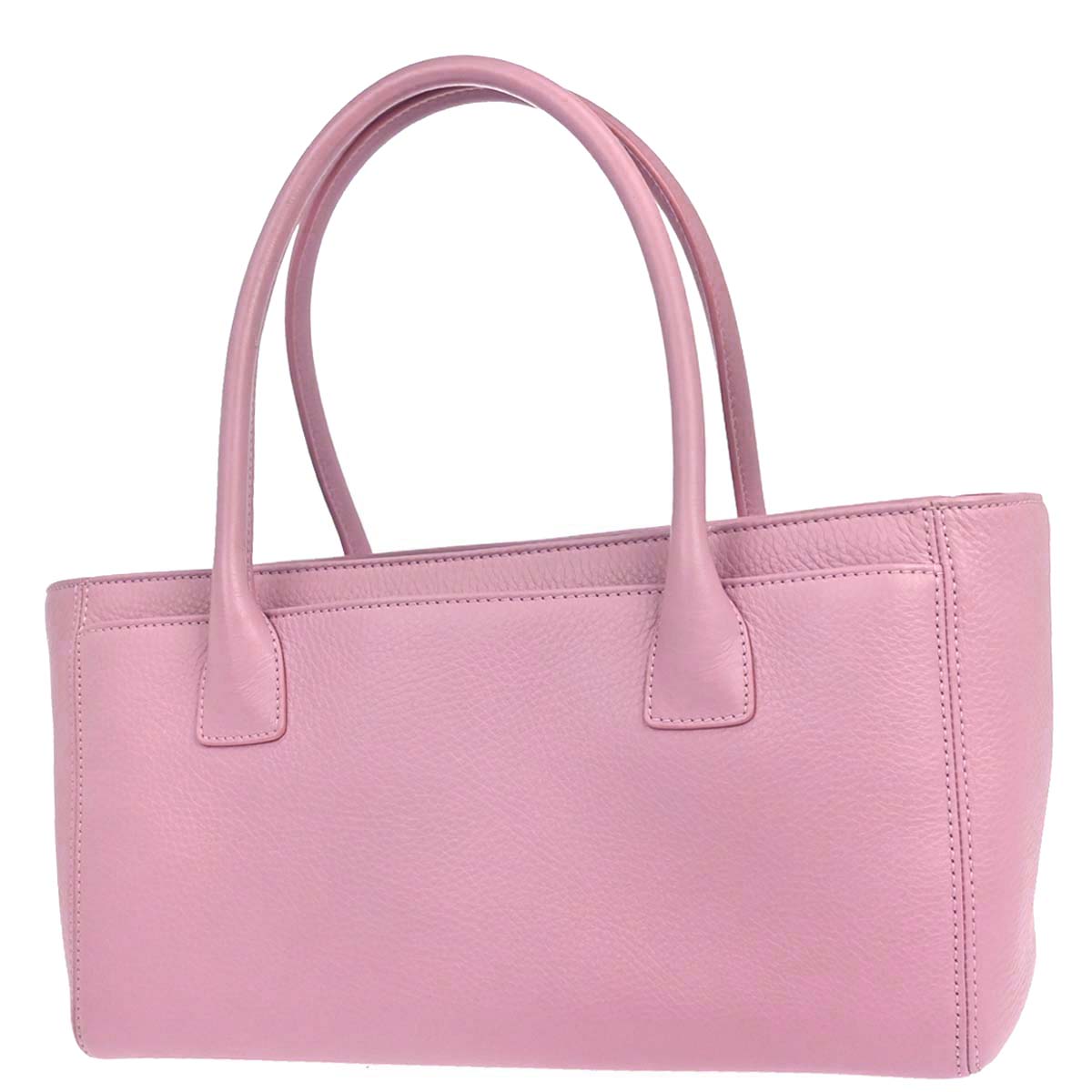 Chanel 2014-2015 Pink Deerskin Executive Cerf Tote Bag