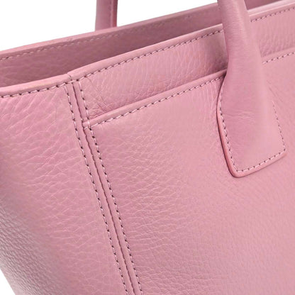 Chanel 2014-2015 Pink Deerskin Executive Cerf Tote Bag