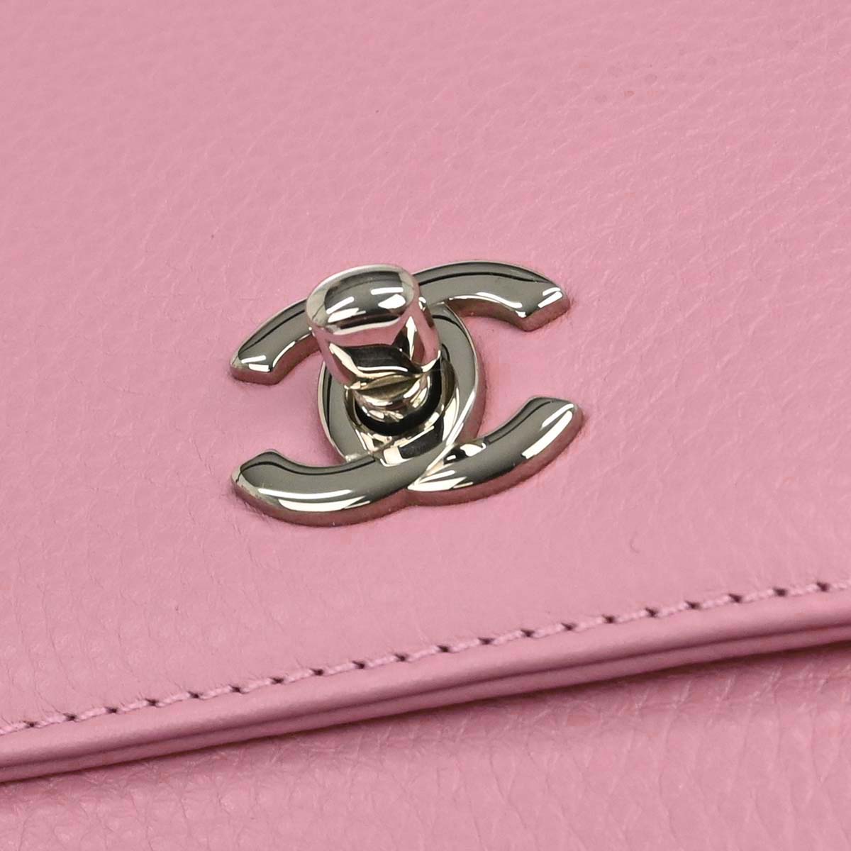 Chanel 2014-2015 Pink Deerskin Executive Cerf Tote Bag