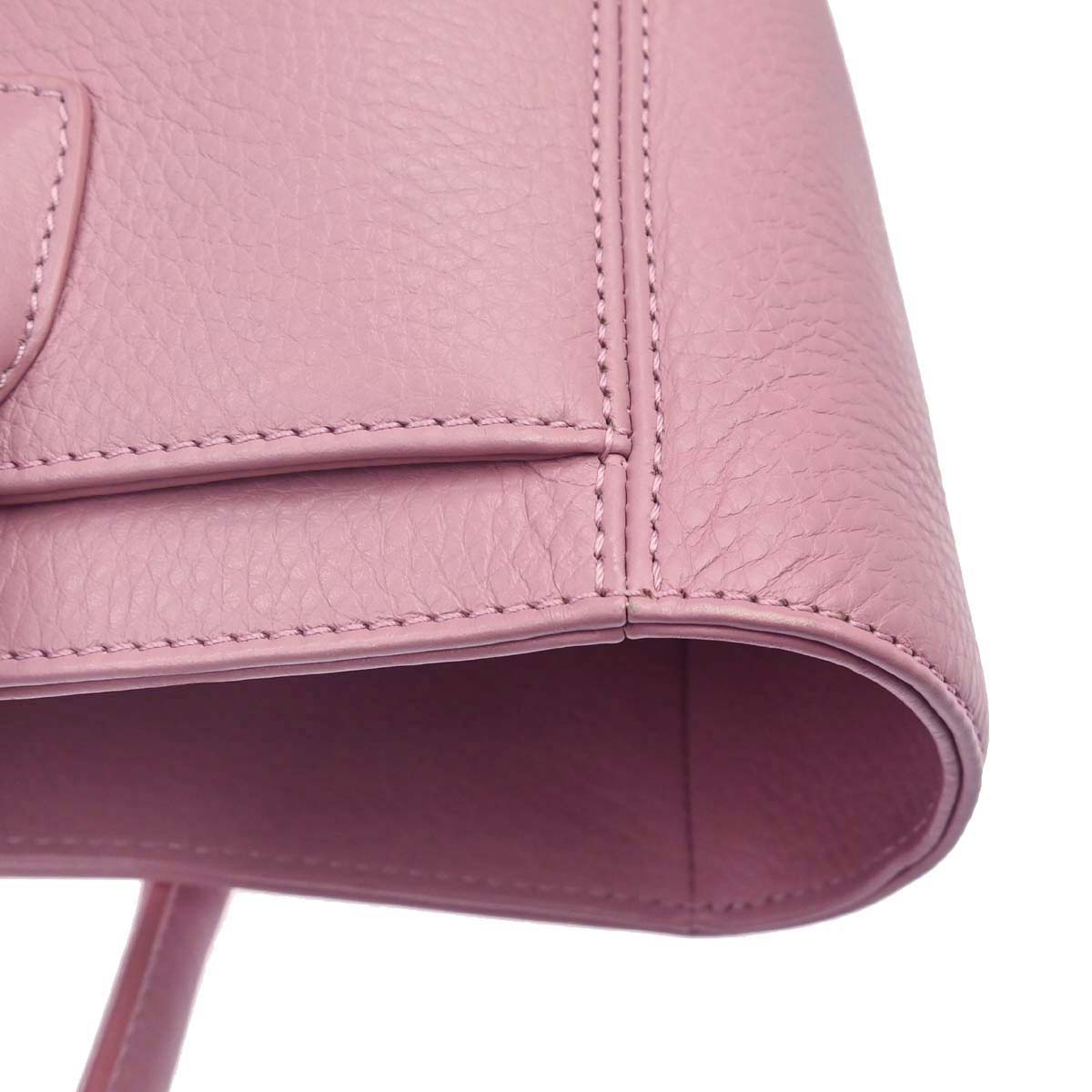 Chanel 2014-2015 Pink Deerskin Executive Cerf Tote Bag