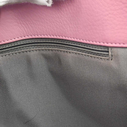 Chanel 2014-2015 Pink Deerskin Executive Cerf Tote Bag