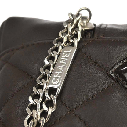 Chanel 2005-2006 Brown Calfskin Cambon Ligne Handbag