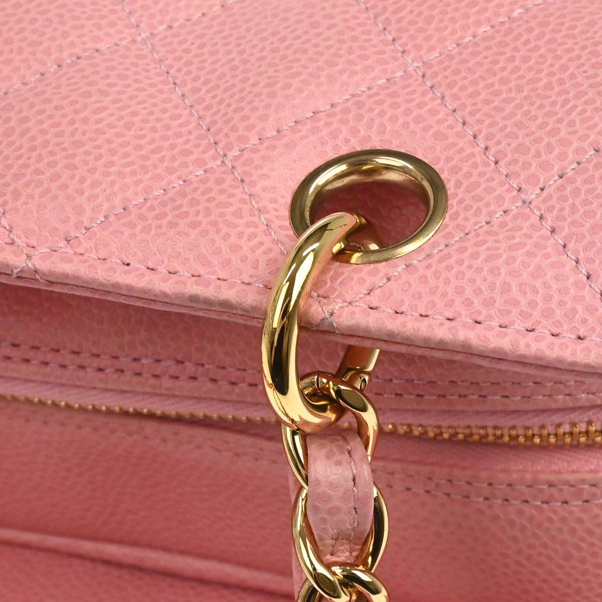 Chanel 2005-2006 Pink Calfskin Petite Timeless Tote PTT Chain Handbag