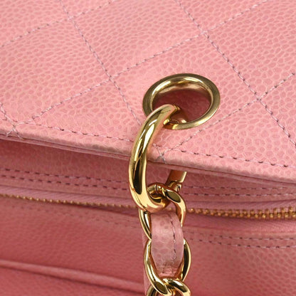 Chanel 2005-2006 Pink Calfskin Petite Timeless Tote PTT Chain Handbag