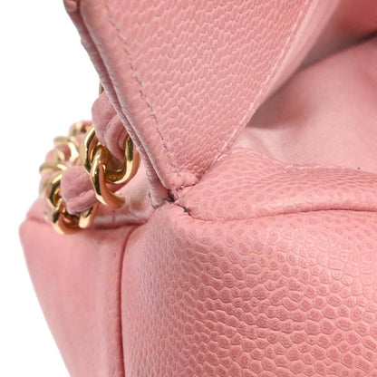 Chanel 2005-2006 Pink Calfskin Petite Timeless Tote PTT Chain Handbag