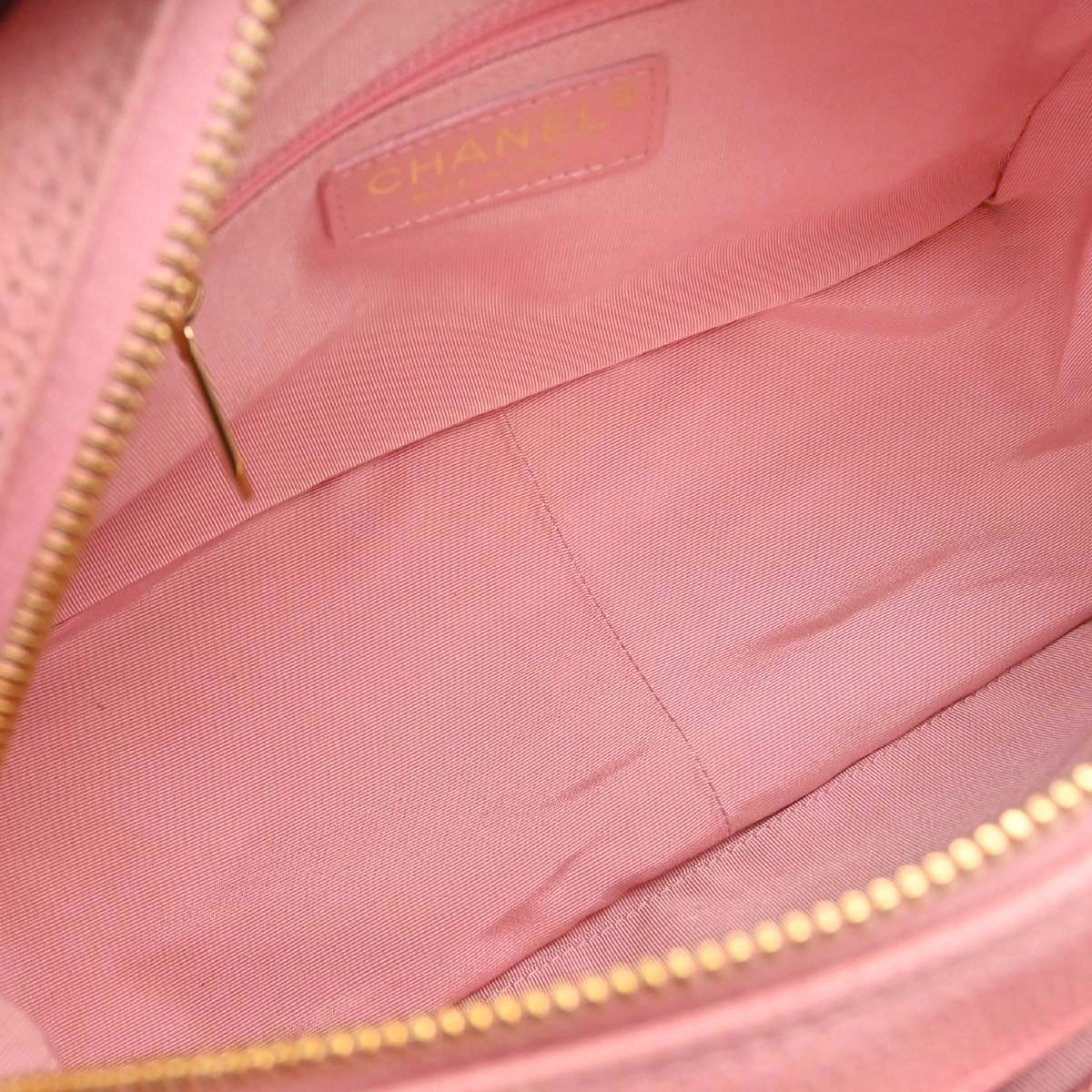 Chanel 2005-2006 Pink Calfskin Petite Timeless Tote PTT Chain Handbag