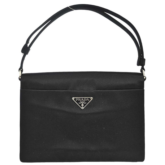 Prada Black Satin Handbag